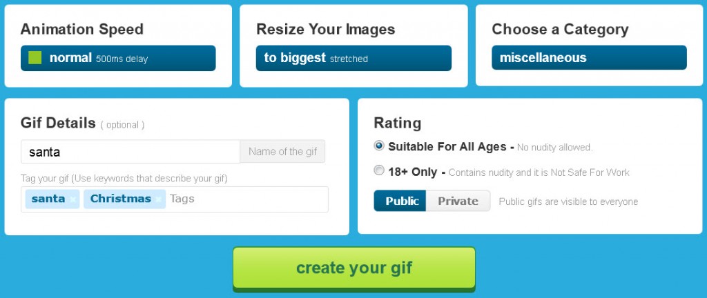 create an animated gif without Photoshop
