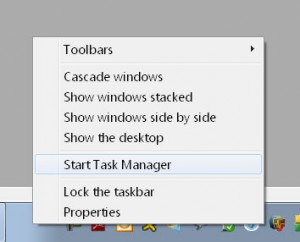 window task manager