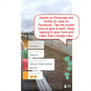 What are Hearts on Periscope and How to give and get them