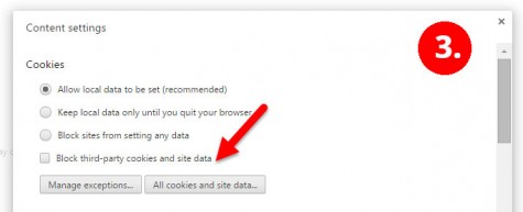 Delete Individual Cookies from Chrome