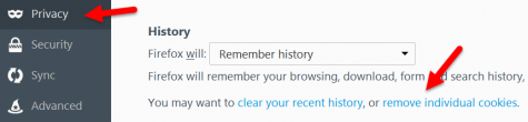 How to Remove Individual Cookies from Firefox