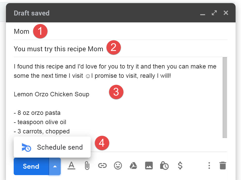  How To Schedule An Email In Gmail 