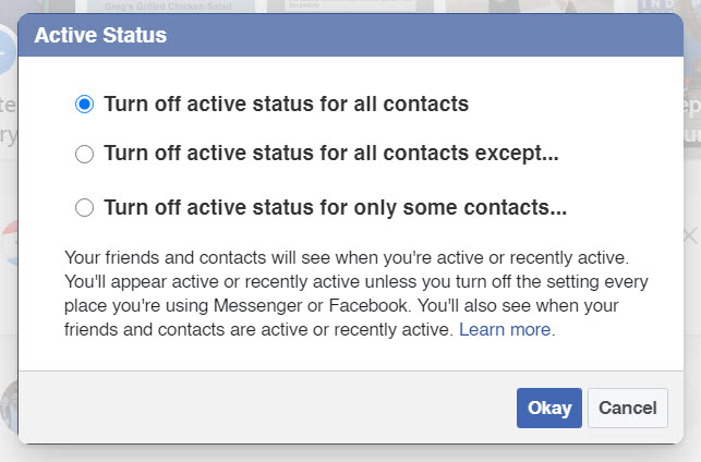 How to Disable Facebook Chat